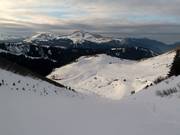 Difficult slope Les Croix in Les Gets