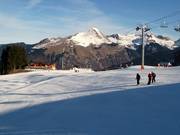 Beginner slopes in Morzine