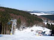 Nice and wide: final slope down to the Büre