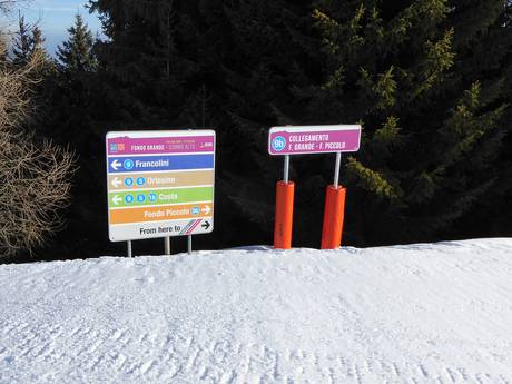 Venetia (Veneto): orientation within ski resorts – Orientation Folgaria/Fiorentini