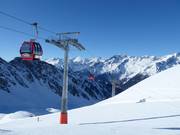 South Tyrol's highest cable car