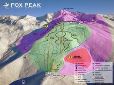 Trail map Fox Peak