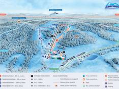 Trail map Czarnów – Kamienna Góra
