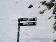 Slope sign-posting
