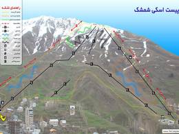 Trail map Shemshak