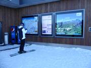 Information board at the mountain station of the MK Maiskogelbahn