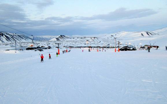 Ski resorts for beginners in Iceland (Ísland) – Beginners Bláfjöll