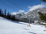Practice slope at Red Carpet