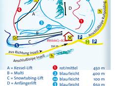 Trail map Kessellifts – Inzell