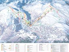 Trail map Strandafjellet