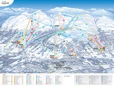 Trail map Oppdal