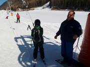 Attentive lift staff