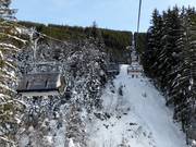 Angertalbahn - 4pers. High speed chairlift (detachable) with bubble