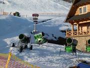 Snow cannons in Harenda