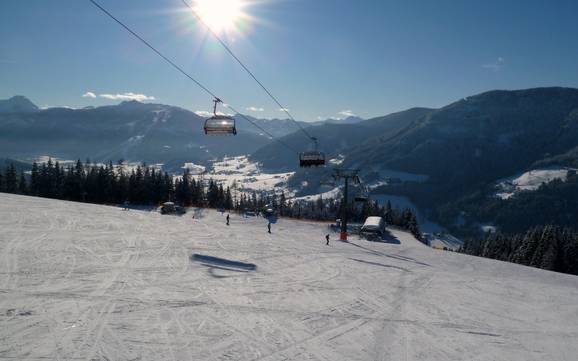Skiing in Eben im Pongau