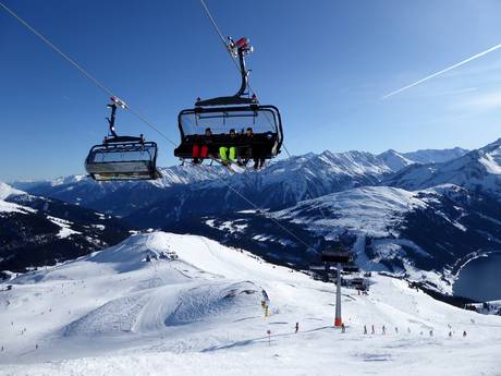 Ski lifts Zillertal – Ski lifts Zillertal Arena – Zell am Ziller/Gerlos/Königsleiten/Hochkrimml