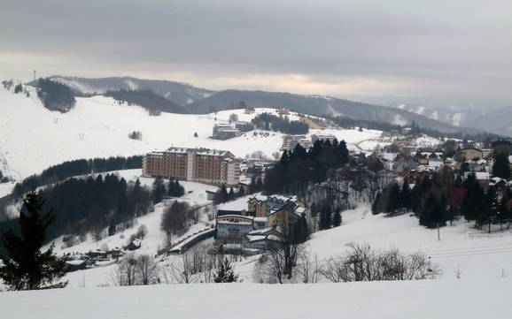Staré Hory Mountains (Starohorské vrchy): accommodation offering at the ski resorts – Accommodation offering Donovaly (Park Snow)
