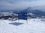 Signage in the Niseko ski resort