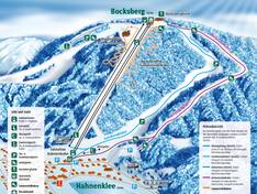 Trail map Bocksberg – Hahnenklee