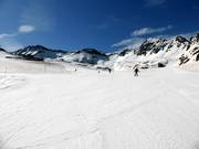 Very good slope grooming in Arcalís