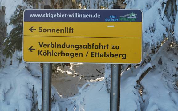 North Hesse (Nordhessen): orientation within ski resorts – Orientation Willingen – Ettelsberg