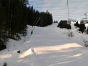 Black Weltcup slope