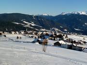 Village of Meransen at the ski resort