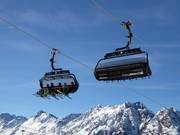 Flimjochbahn - 8pers. High speed chairlift (detachable) with bubble and seat heating