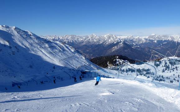 Skiing in Monte Zoncolan