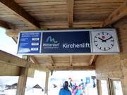 Information at the entrance to the drag lift