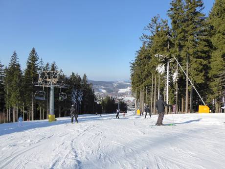 Slope offering Orlické Mountains (Orlické hory/Góry Orlickie) – Slope offering Deštné