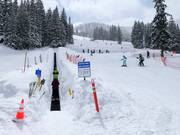 Practice area at the Porcupine conveyor belt