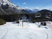 Easy slope Cascade at the Cascade Chair