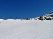 Well-groomed and easy slopes around Alpe d'Huez 1860