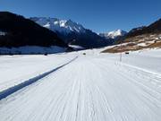 Easy ski trail to Nauders