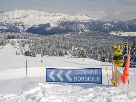 Cross-country skiing Rhône-Alpes – Cross-country skiing Espace Diamant – Les Saisies/Notre-Dame-de-Bellecombe/Praz sur Arly/Flumet/Crest-Voland