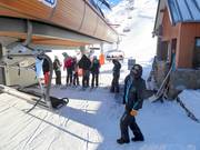 Very friendly staff at the chairlift entry