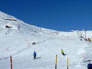 Blue slope at the Ried drag lift