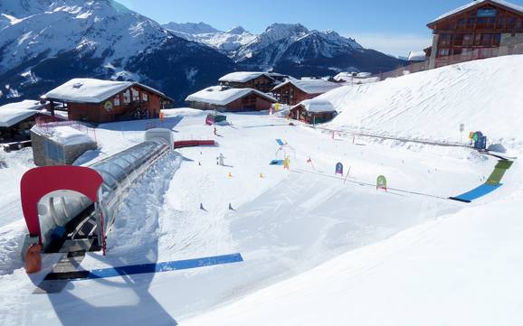 Family ski resorts Mont Blanc (Monte Bianco) – Families and children Espace San Bernardo – La Rosière/La Thuile