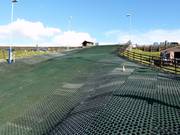 The upper part of the Pendle Ski Club slope