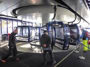 Staff are present at the entry points