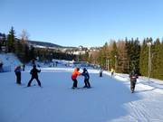 Practice slope in Zieleniec