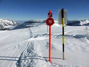 Clear slope markings in Toggenburg