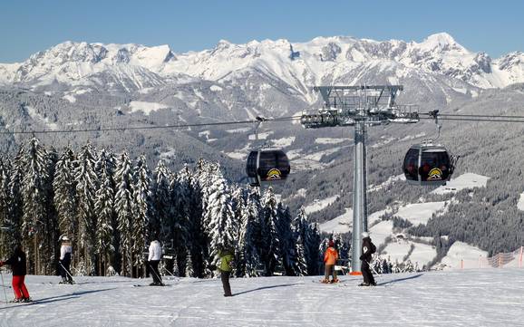 Biggest height difference in Radstadt – ski resort Radstadt/Altenmarkt