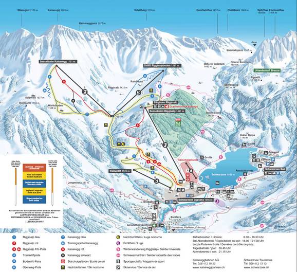 Kaiseregg/Riggisalp – Schwarzsee