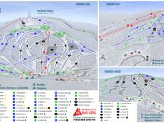 Trail map Val Saint-Côme