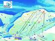 Trail map of the ski resort Hlubočky