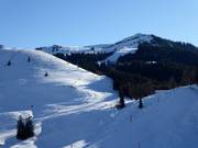 View over the ski resort of Sudelfeld