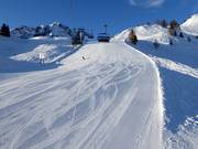 Optimal slope grooming in Fieberbrunn