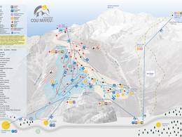 Trail map Courmayeur – Chécrouit/Val Veny